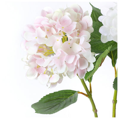 Flowers (Artificial) - Hydrangea Big - White