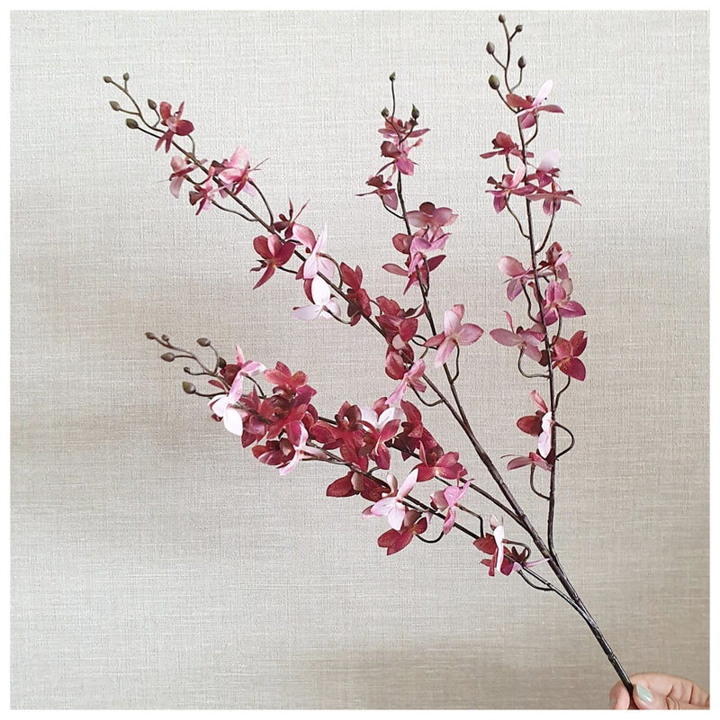 Flowers (Artificial) - Phalaenopsis - Dark Pink