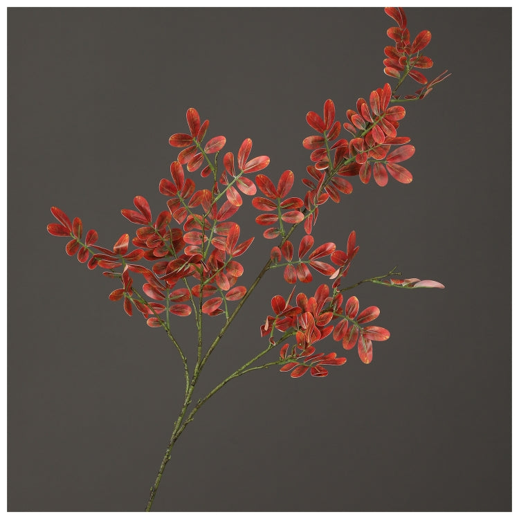 Flowers (Artificial) - Locust Leaf - Orange