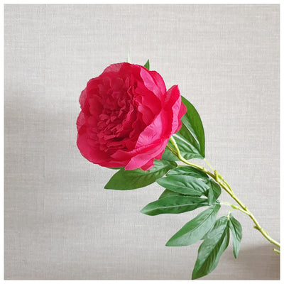 Flowers (Artificial) - Big Peony Pink