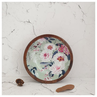 Wooden Multipurpose Bowls - Set of 2 - Desert Rose
