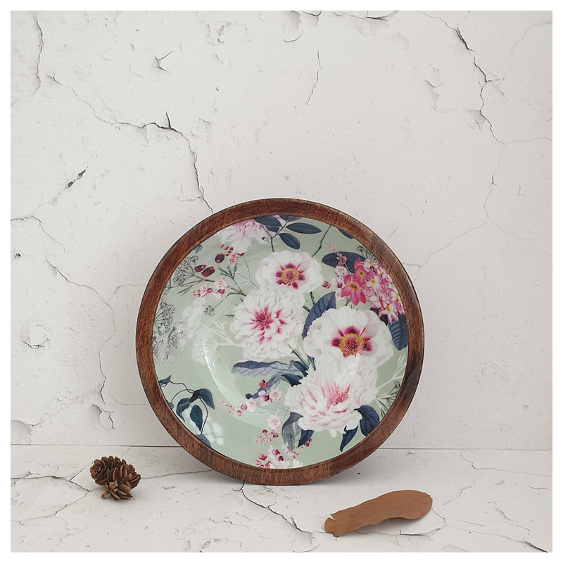 Wooden Multipurpose Bowls - Set of 2 - Desert Rose