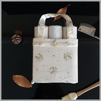 Kitchen Towels in a Bag (Set of 3) - Pear Tree