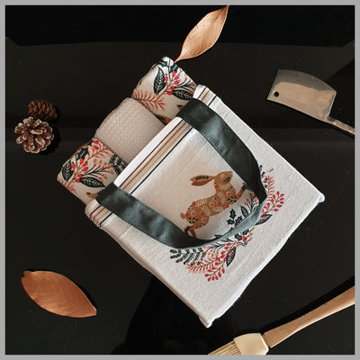 Kitchen Towels in a Bag (Set of 3) - Down the Rabbit Hole
