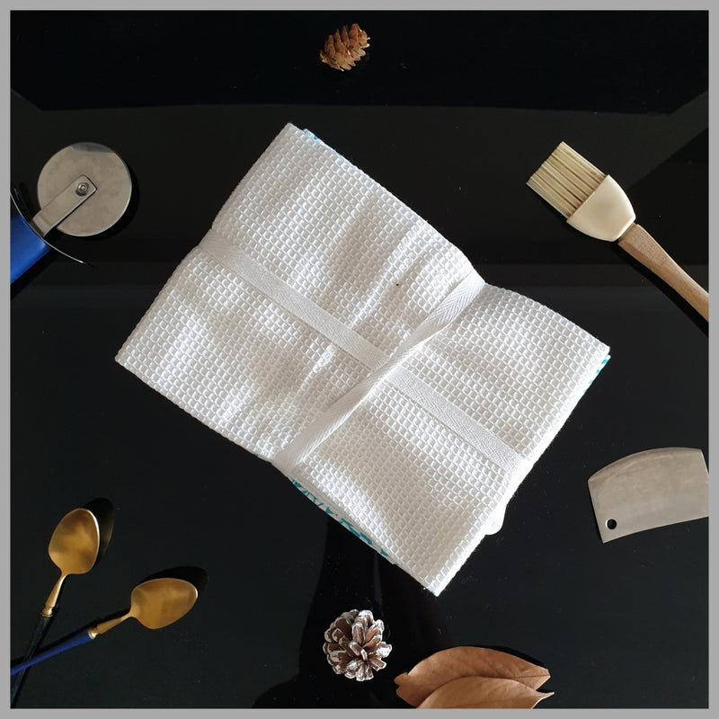 Kitchen Towels (Set of 2) - Tribal Mint