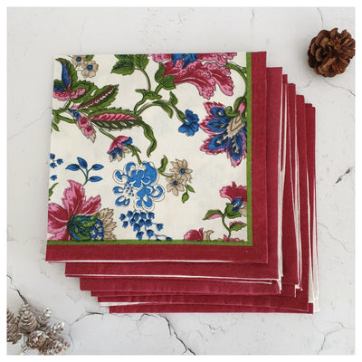 NAPKINS IN COTTON - HAWAII (Set of 6)