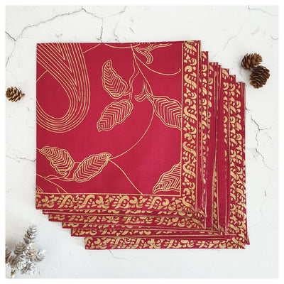NAPKINS IN COTTON - ROSE QUARTZ (Set of 6)