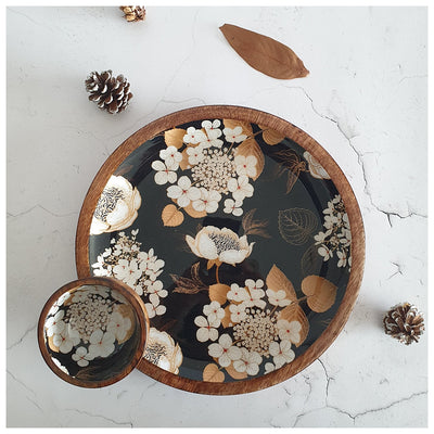 PLATTER - ROUND - GOLD DUST