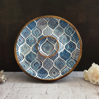 Chip & Dip Platter - Palm Mandala