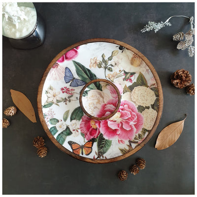 Chip & Dip Platter - Alice in Wonderland