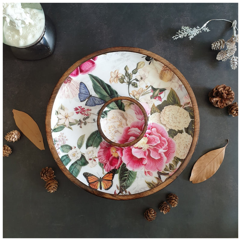 Chip & Dip Platter - Alice in Wonderland