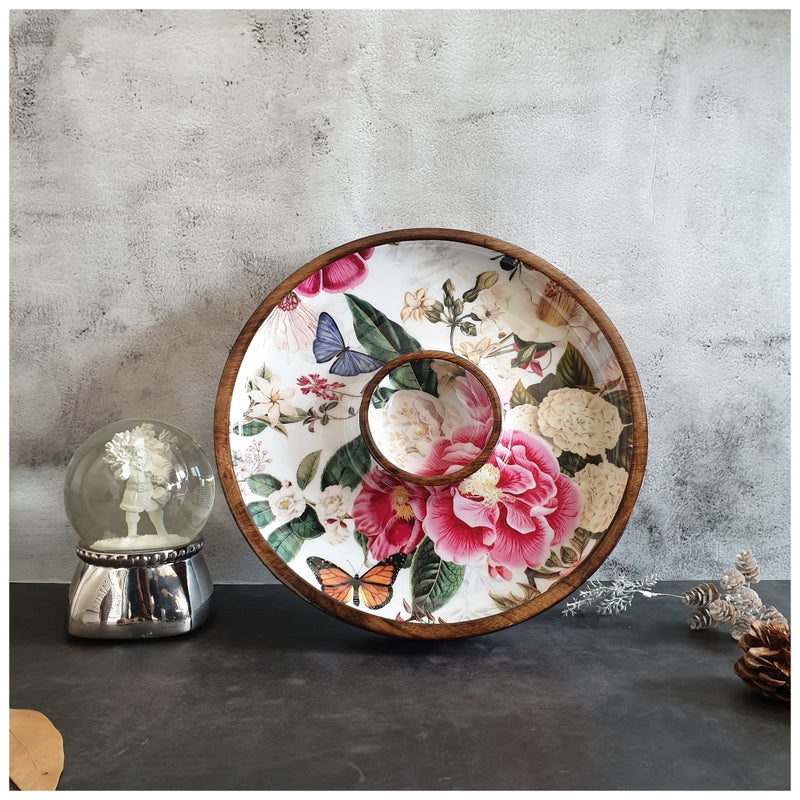 Chip & Dip Platter - Alice in Wonderland