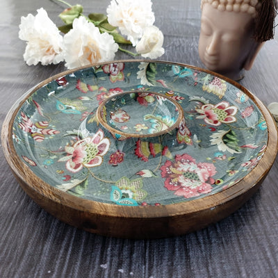 Chip & Dip Platter - Earthy Meadow
