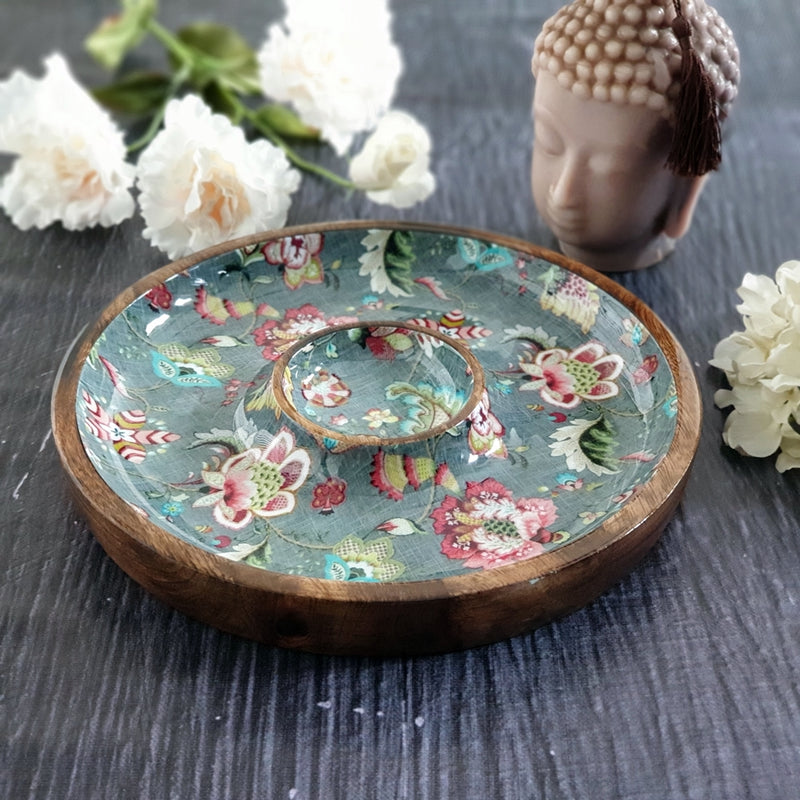 Chip & Dip Platter - Earthy Meadow