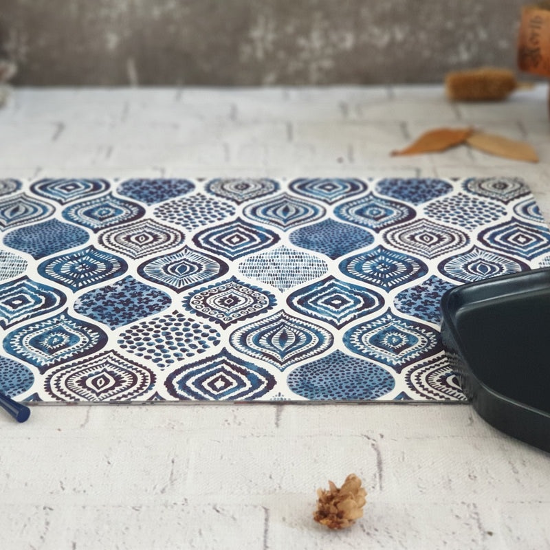 WIPE CLEAN TABLEMATS/PLACEMATS - PALM MANDALA