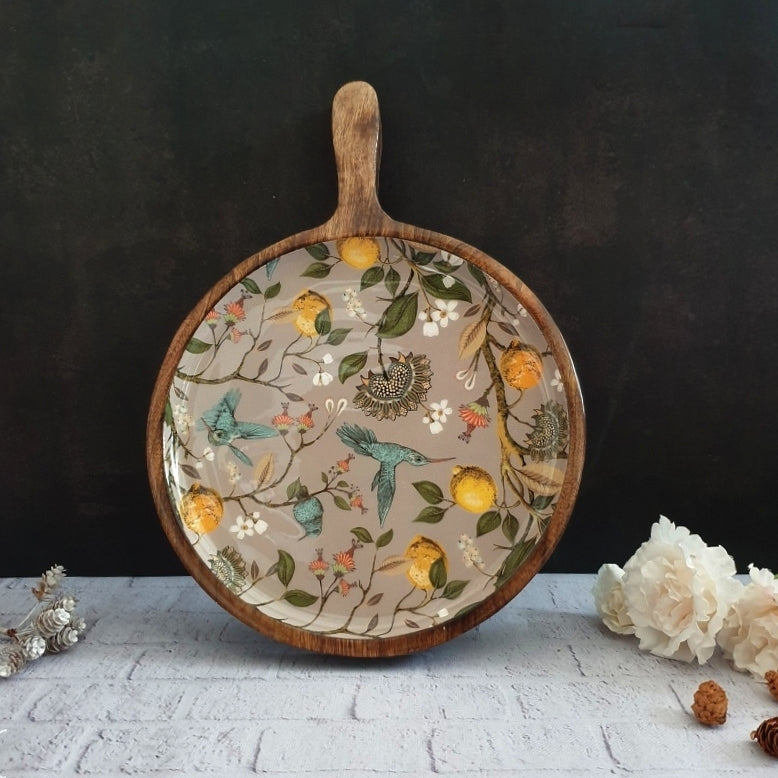 PIZZA PAN - MEDIUM - HUMMING BIRD