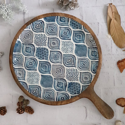 PIZZA PAN - MEDIUM - PALM MANDALA