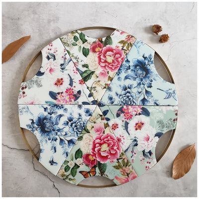 PIZZA/PIE WITH WOODEN BOARD - FRANGIPANI COLLECTION
