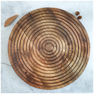 PIZZA/PIE WITH WOODEN BOARD - CERULEAN COLLECTION