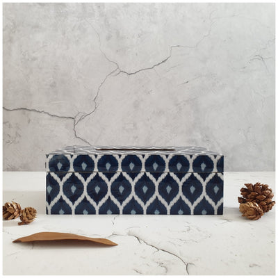 Tissue Box - Ikat