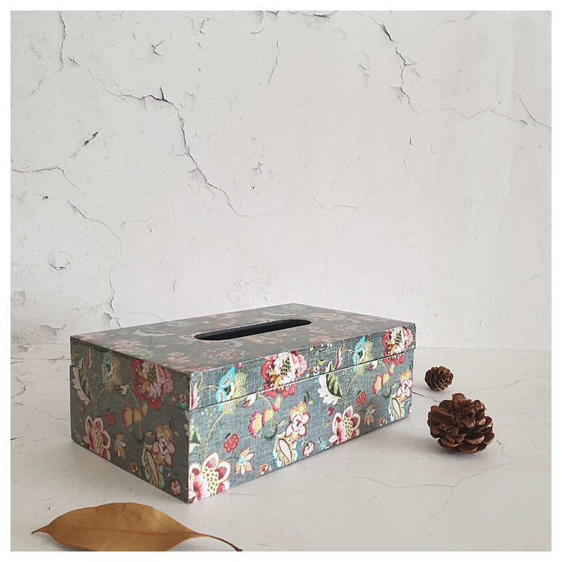 Tissue Box - Earthy Meadow