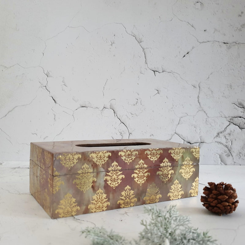 Tissue Box - Mughal Floral