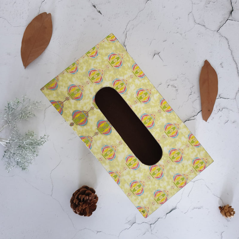 Tissue Box - Moroccan Gold
