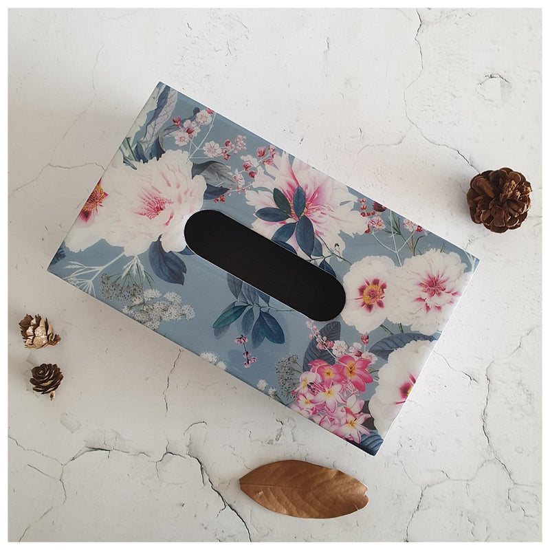 Tissue Box - Desert Rose Grey
