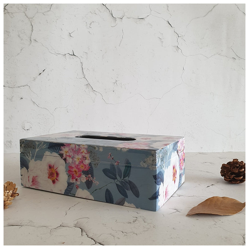 Tissue Box - Desert Rose Grey