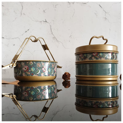 Tiffin (3 Tier Straight) - Earthy Meadow