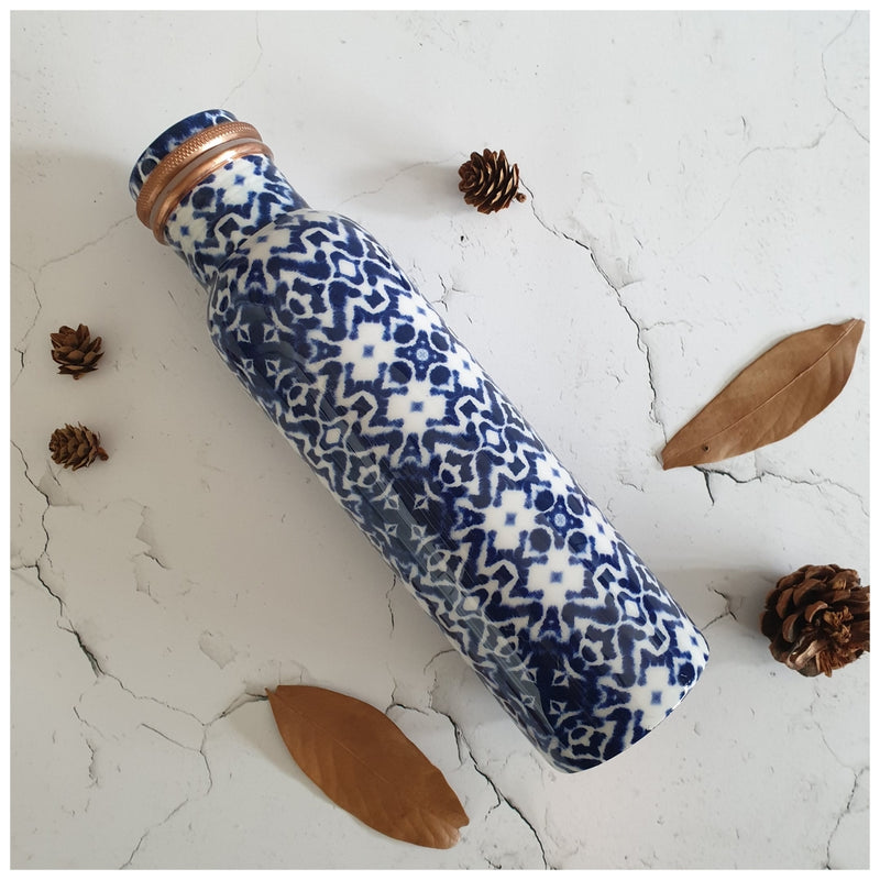 Copper Bottle 950 ml - Shibori