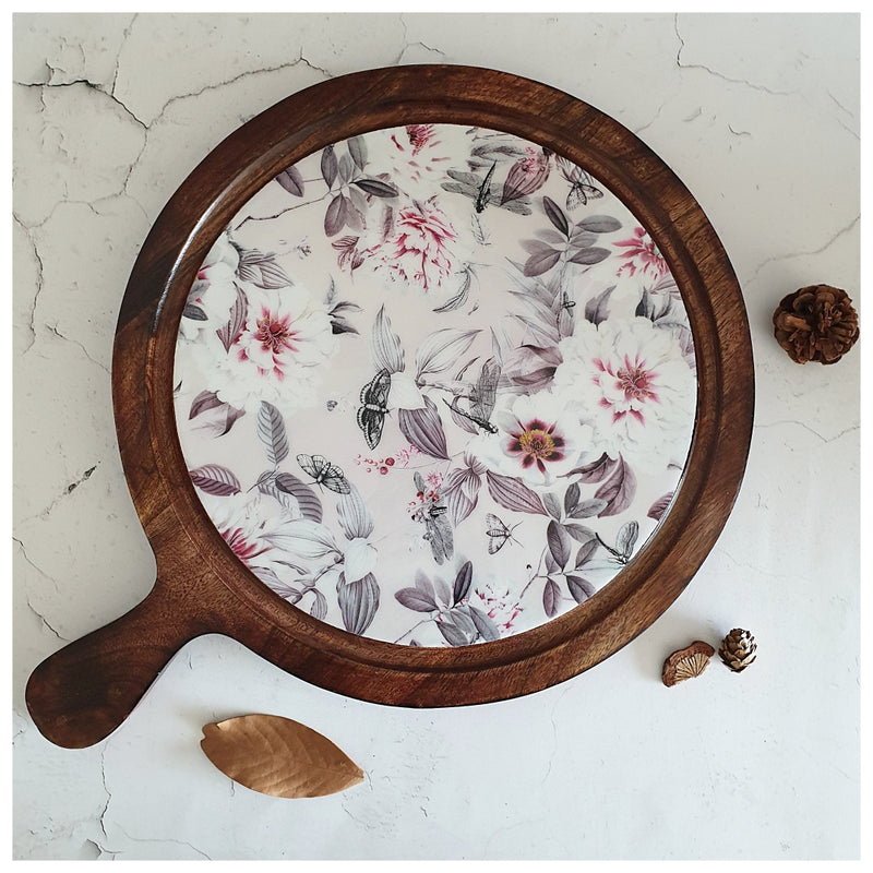 Pizza Pan - Large - Floral Serenity