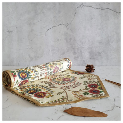 TABLE RUNNER IN COTTON - AGRA