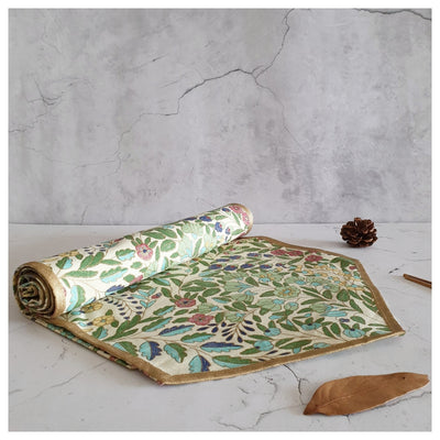 TABLE RUNNER IN COTTON - EDEN