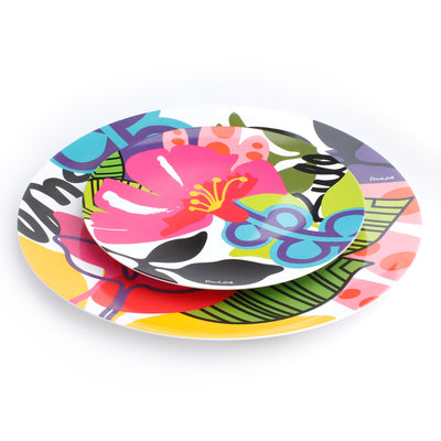 French Bull 15" Round Platter - Oasis