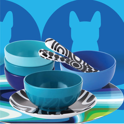 French Bull Mini Bowl Set - Shades of Blue