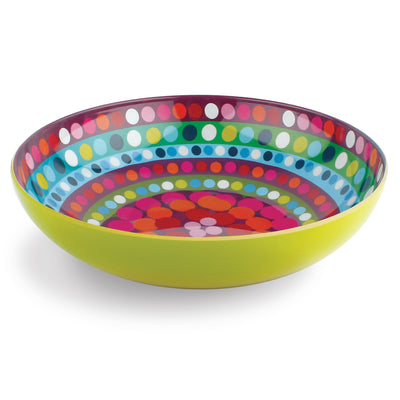 French Bull Salad Serving Bowl with 2 Servers - Bindi