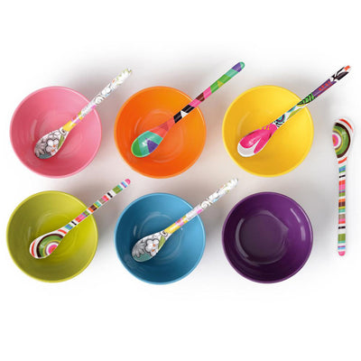 French Bull Dessert Spoon Set - Assorted