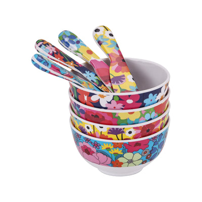 French Bull Spreader Set - Garden Florals