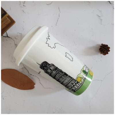 Travel Mug - Italy, Leaning Tower